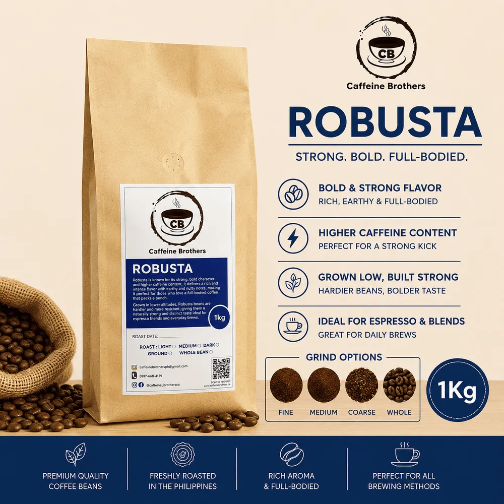 Robusta Dark Roast (10kgs)