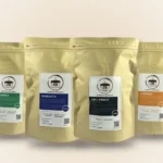 Caffeine Brothers Arabica, Robusta, CB's Finest and Liberica coffee bags