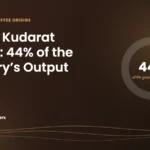 Sultan Kudarat coffee: a ring chart showing the province produced 44% of Philippine green coffee beans in 2025